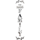 Family Letter Signs Wall Decor Acrylic